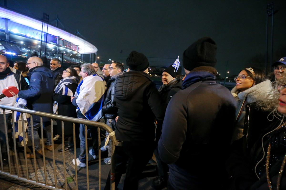 14.11.2024. France-Israël : un bref incident a eu lieu dans les tribunes du Stade de France