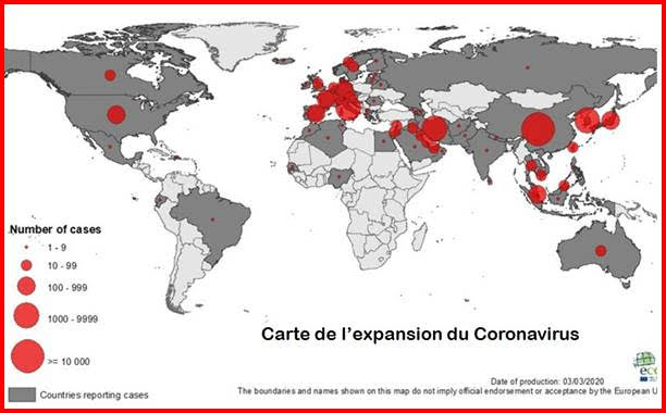 20-03-05-Carte coronavirus