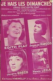 JACQUELINE FRANCOIS PARTITION Musicale France Escale A Victoria - EUR 8,00  | PicClick FR