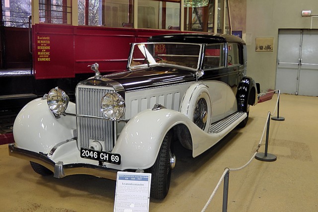 56/59. Hispano-Suiza K6 (1935-1937) ayant appartenu au Général de Gaulle. Ven 01.06.2012, 16:58.