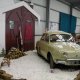 25/125. 14:50. Renault Dauphine à la neige.