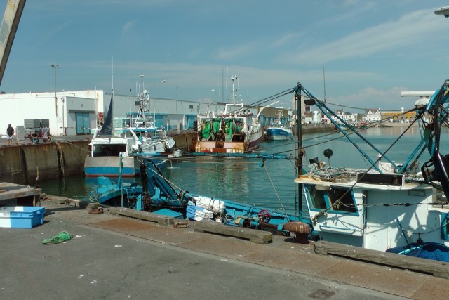 1/10. Port de Saint-Guénolé. Le retour des pêcheurs. Jeu 08.08.2013 - 16 h.