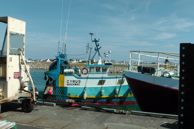 8/10. Port de Saint-Guénolé. Le retour des pêcheurs. Jeu 08.08.2013 - 16 h 56.