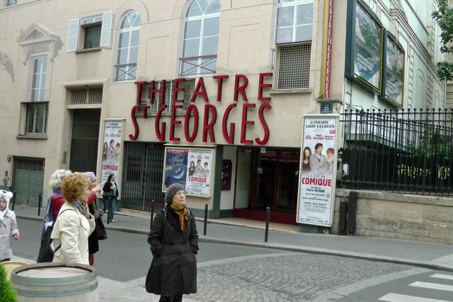 6/22. Paris. Le théâtre Saint-Georges. Ven 11.10.2013, 15 h 11.