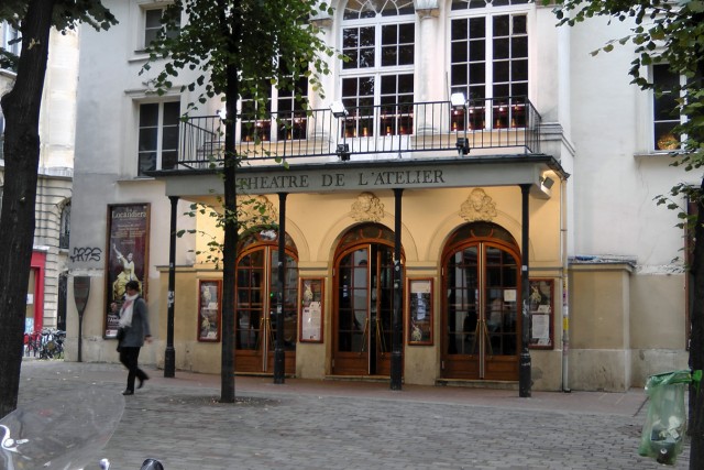 22/22. Montmartre. Le théâtre de l'Atelier. Ven 11.10.2013, 16 h 54.