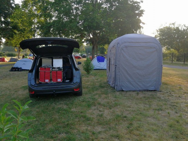 07.06.2019. Camping. Le Grand C4 équipé pour l'itinérance