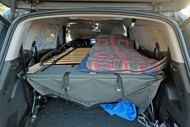 07.06.2019. Camping. Le Grand C4 équipé pour l'itinérance