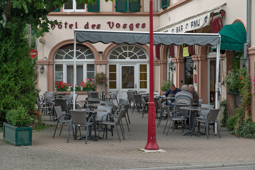 1/8. Munster. Hôtel des Vosges : on s'y arrêtait après les courses. Mer 13.08.2014, 9 h 34.