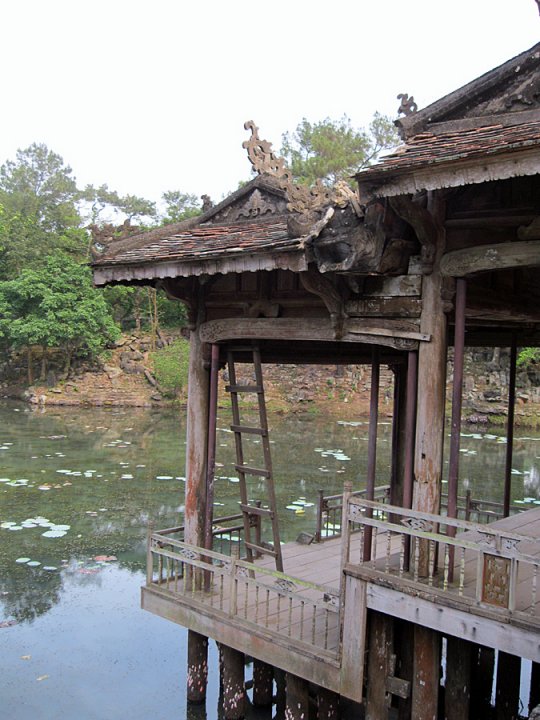 L'étang des Lotus. Hué - La rivière des Parfums
