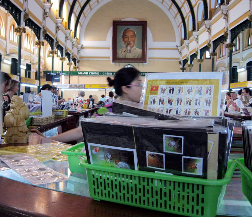 La poste, monument incontournable. Hoi An - Danang - Ho Chi Minh