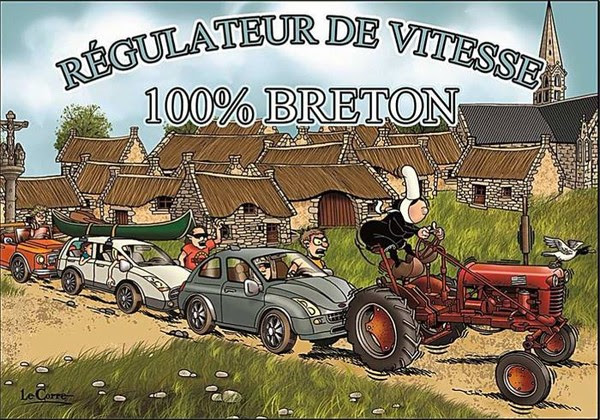 En Bretagne, un régulateur de vitesse rustique