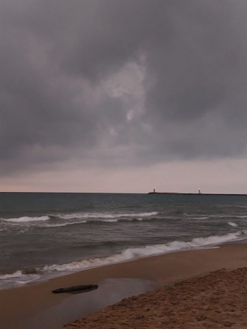 15.10.2023. Fleurs, ciel, mer