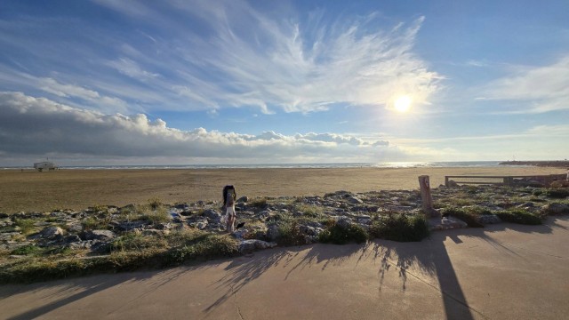 27.10.2024. Gruissan, mer à 19°, oiseaux