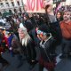 9/9. Femen marche à Paris contre les violences faites aux femmes. © Michel Stoupak. Dim 25.11.2012.
