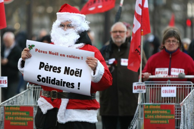08/18. Manifestation contre le chômage et la précarité. © Photo Michel Stoupak. Sam 01/12/2012, 14:36.