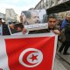 10/16. Manifestation à Paris en hommage à l’opposant tunisien assassiné Chokri Belaïd. © Michel Stoupak. Sam 09.02.2013, 14:18.
