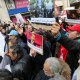 15/16. Manifestation à Paris en hommage à l’opposant tunisien assassiné Chokri Belaïd. © Michel Stoupak. Sam 09.02.2013, 14:27.