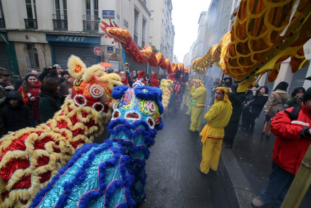 16/30. Nouvel an chinois : l’année du serpent commence. © Michel Stoupak. Dim 10.02.2013, 16:05.