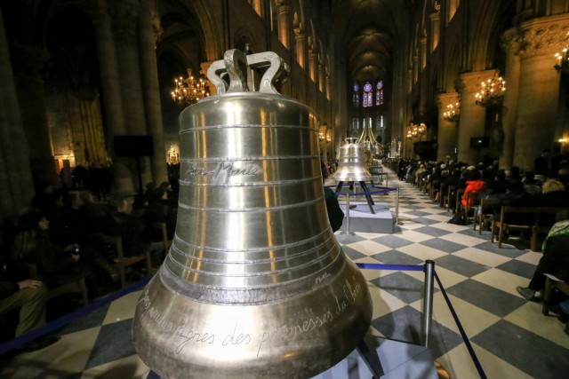 3/15. De nouvelles cloches pour Notre-Dame de Paris. © Michel Stoupak. Dim 10.02.2013, 13:20.