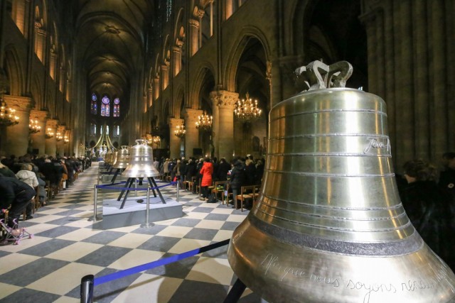 4/15. De nouvelles cloches pour Notre-Dame de Paris. © Michel Stoupak. Dim 10.02.2013, 13:21.