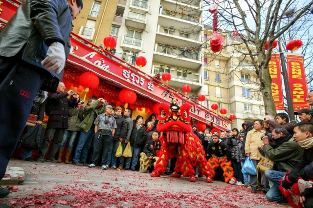 17.02.2013. Nouvel An chinois 2013 : le 13e arrondissement de Paris en fête