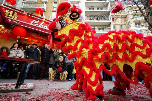 17.02.2013. Nouvel An chinois 2013 : le 13e arrondissement de Paris en fête