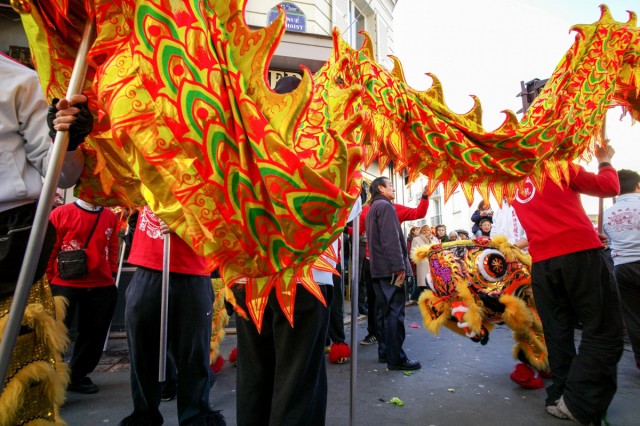 17.02.2013. Nouvel An chinois 2013 : le 13e arrondissement de Paris en fête