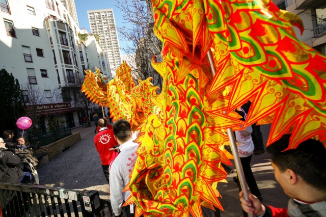 17.02.2013. Nouvel An chinois 2013 : le 13e arrondissement de Paris en fête