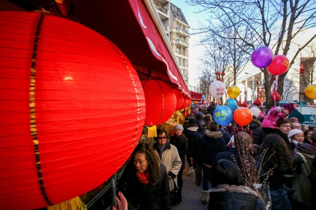 17.02.2013. Nouvel An chinois 2013 : le 13e arrondissement de Paris en fête