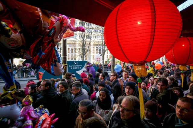 17.02.2013. Nouvel An chinois 2013 : le 13e arrondissement de Paris en fête