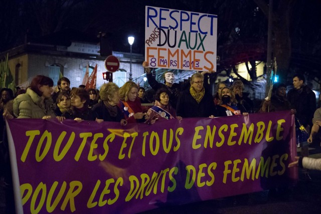 12/13. Marche à Paris pour la Journée internationale des droits des femmes. © Michel Stoupak. Ven 08.03.2013, 20:48.