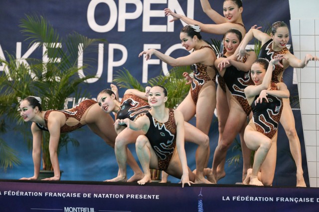 16.03.2013. I - 3e Open Make Up For Ever de natation synchronisée à Montreuil