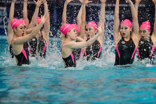 16.03.2013. I - 3e Open Make Up For Ever de natation synchronisée à Montreuil