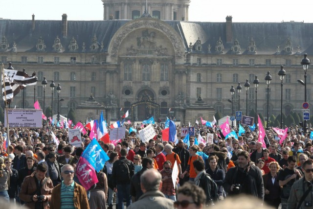 18/27. Manif pour tous du 21 avril, à Paris. © Michel Stoupak. Dim 21.04.2013, 16h38m26.