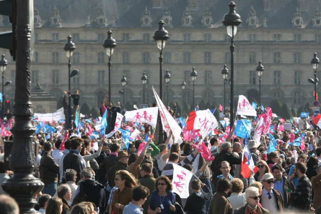 22/27. Manif pour tous du 21 avril, à Paris. © Michel Stoupak. Dim 21.04.2013, 17h00m44.