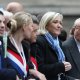 12/27. Marion Maréchal-Le Pen, Gilbert Collard, Marine et Jean-Marie Le Pen. © Michel Stoupak. Mer 01.05.2013, 10h15m32.