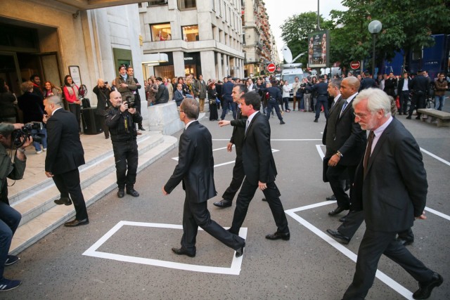15/18. Arrivée de Manuel Valls, ministre de l’Intérieur. © Michel Stoupak. Mer 29.05.2013, 19h58m58.