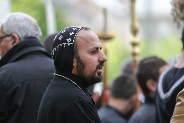 7/18. Evêques enlevés à Alep : la communauté orthodoxe se mobilise à Paris. © Michel Stoupak. Dim 02.06.2013, 17h02m39.