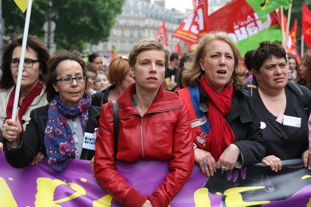 9/18. Une « marche des femmes contre l’austérité ». © Michel Stoupak. Dim 09.06.2013, 14h43m11.