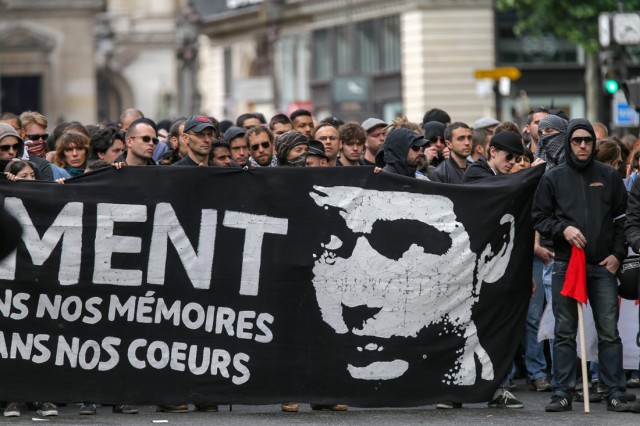 4/18. Manifestation antifasciste à Paris. © Michel Stoupak. Dim 23.06.2013, 15h37m46.