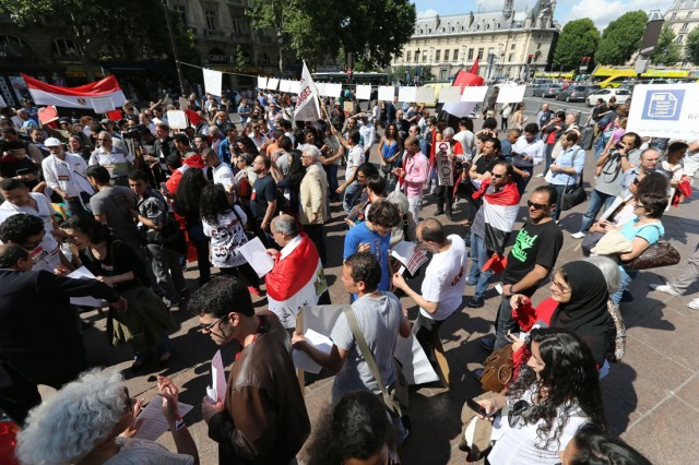 9/15. Rassemblement anti-Morsi à Paris. © Michel Stoupak. Dim 30.06.2013, 16h27m36.