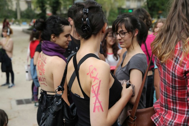 5/18. Slutwalk à Paris. © Michel Stoupak. Sam 28.09.2013, 13h45m56.