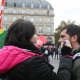 2/17. Grève et manifestation à France Télévisions. © Michel Stoupak. Jeu 07.11.2013, 15h03m39.