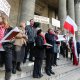 4/15. Manifestation de Polonais contre le retrait d’un poème des programmes scolaires. © Michel Stoupak. Dim 10.11.2013, 12h27m14.