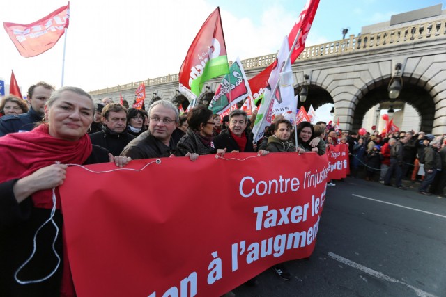 22/27. Révolution fiscale : Mélenchon marche sur Bercy. © Michel Stoupak. Dim 01.12.2013, 15h15m30.