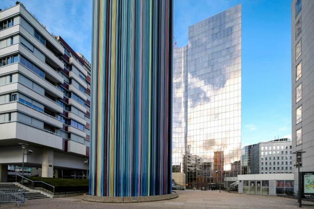 13/30. Immobilier : le quartier d’affaires de Paris-la Défense à la peine. © Michel Stoupak. Jeu 02.01.2014, 15h34m59.