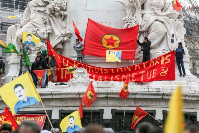 11.01.2014. Paris : manifestation un an après l’assassinat de trois militantes kurdes