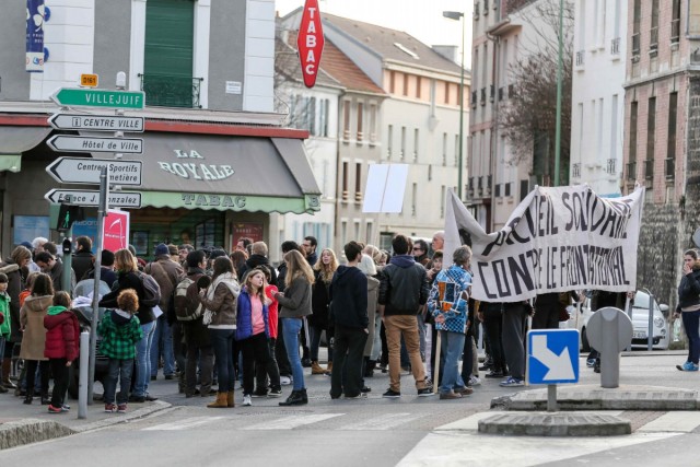 12/12. Arcueil : marche contre le Front national. © Michel Stoupak. Sam 18.01.2014, 15h45m56.