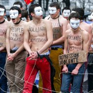 26.01.2014. « Jour de colère » à Paris : manifestation anti-Hollande