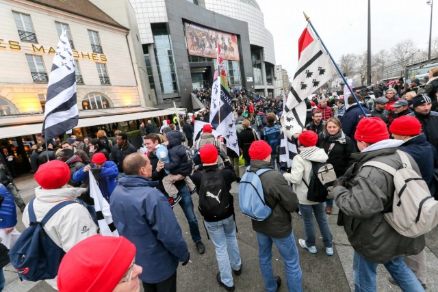26.01.2014. « Jour de colère » à Paris : manifestation anti-Hollande